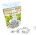 50 - Country Brook Design 1/2 Inch Die Cast Square Bottom D-Rings