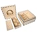The Broken Token One Night Collection Compatible Game Crate - Wooden Storage Box with Multiple Trays and Dividers