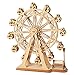 ROBOTIME 3D Wooden Puzzle Toy Wood Craft Building Kits Best Model Kit Great Gifts for Girls and Women(Ferris Wheel)