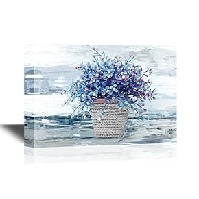 Canvas Wall Art - Colorful Artificial Flower Arrangement - Gallery Wrap Modern Home Art | Ready to Hang - 12x18 inches