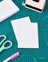 BCreativetolearn A6 White Card Postcard 300gsm 50 Sheets Matt Finish view 5