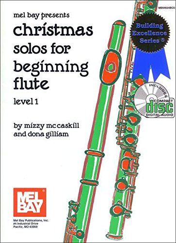 Mel Bay's Christmas Solos for Beginning Flute Book/CD Set