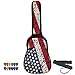 ChromaCast Padded Acoustic Guitar Gig Bag with American Flag Graphics