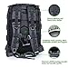 mPac Tactical Backpack Heavy Duty Rucksack for Hiking Camping Travel Hunting Survival Army, Waterproof Bugout Outdoor Day Pack, 2 Flag Patches