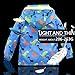 HZXVic Toddler Boys Raincoat Waterproof,Lightweight Kids Rain Poncho Jacket Windbreaker Outwear Coat (Blue,4T)