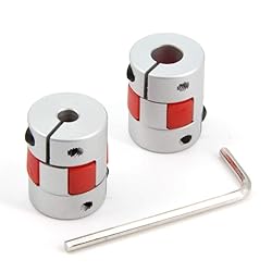 Zeberoxyz 2PCS 5mm to 8mm Aluminium Plum Flexible
