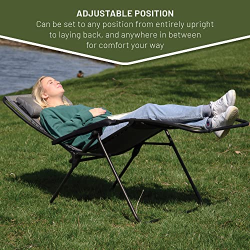 Timber Ridge Balsam Deluxe Zero Gravity Lounger Oversize Outdoor