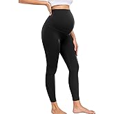 wirarpa Women's Maternity Leggings Over The Belly Pregnancy Yoga Pants Buttery Workout Activewear 25"