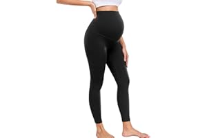 wirarpa Women's Maternity Leggings Over The Belly Pregnancy Yoga Pants Buttery Workout Activewear 25"
