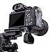 Lennon LB3 Quick Release L Plate Bracket Hand Grip for Sony A7II A7RII A7RIII A7S2 A9 with Unlock Button to Change Batteries Freely - Black