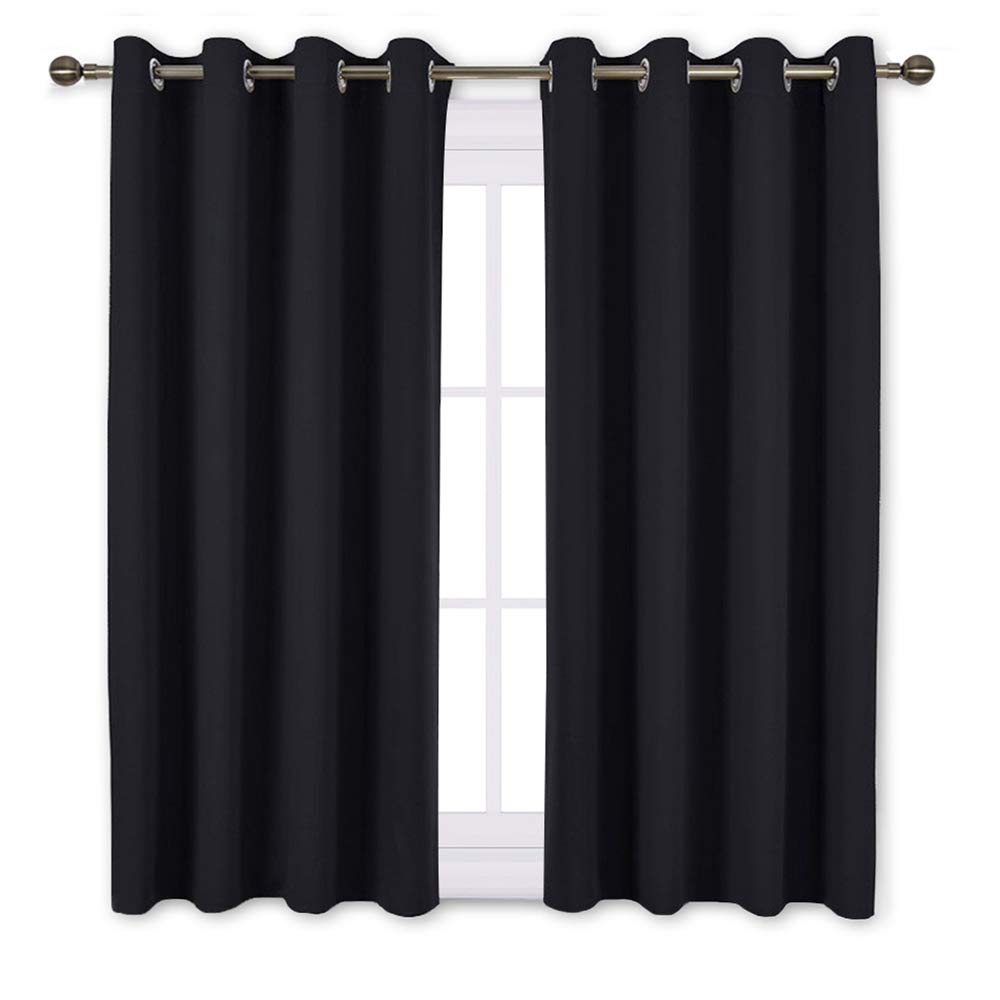 Best small sheer white kitchen window curtain 36 x 44 ...
