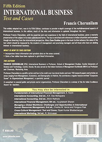 International Business: Text and Cases 1