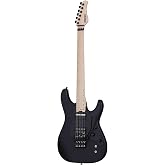 Schecter Sun Valley Super Shredder with Floyd Rose and Sustaniac - Satin Black