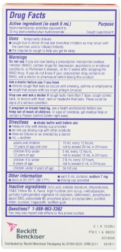 Delsym Cough Relief Liquid, Orange - Image 5