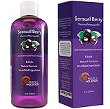 Sensual Massage Oil - Edible Massage Oil for Men and Women - Anti Aging Cream - Anti Wrinkle Essential Oil - Anti Cellulite Treatment Massage Oil All Natural - Muscle Pain Relief - Deep Tissue Massage