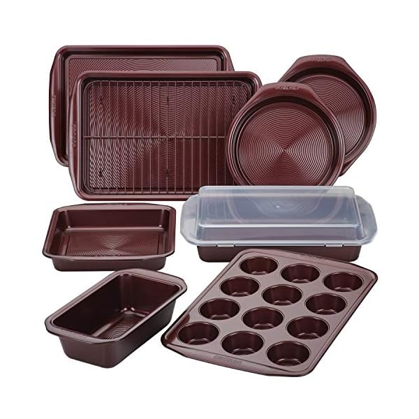 Circulon 47740 Circulon Nonstick Bakeware Set with Nonstick Bread Pan