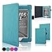 ACdream Nook GlowLight Plus 6inch Case[CAN NOT FIT Nook GLOWLIGHT 3 or 2019 New Nook Glowlight Plus 7.8 inch], Folio Premium PU Leather Cover Case for Barnes & Noble Nook GlowLight Plus, Sky Blue