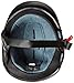 VCAN V531 Cruiser Half Helmet (Solid Gloss Black, Medium)