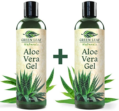 Amazon.com : Green Leaf Naturals Organic Aloe Vera Gel ...