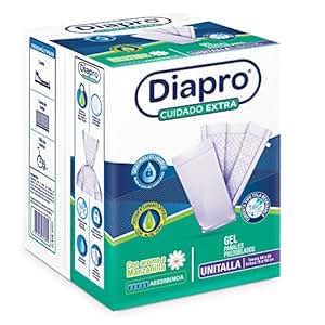 Diapro Predoblado Gel - 8 bolsas de 10 piezas: Amazon.com.mx: Salud ...