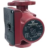 Grundfos 52722512 3-Speed 1/6 Horsepower Circulator Pump with Flow Check ASIN: B002YR4AVW View on Amazon, Large, Red