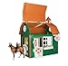 Breyer Stablemates Riding Academy & Horse Set (1: 32 Scale), Multicolor