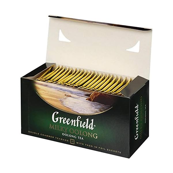 Greenfield China Milky Oolong Tea 3er Pack (3 x 25 Teebeutel) chinesischer Milch Tee – Bild 3