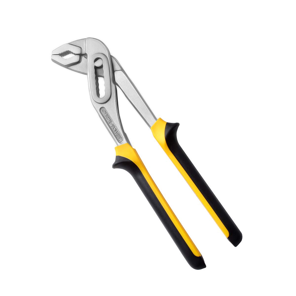 Gunpla 250mm(10") Groove Joint Plier, 46mm Wide Jaw Capacity, Quick-Adjustable Water Pump Pliers, Slip Joint Plier for Home Repair & Plumbing