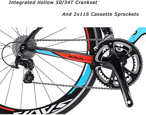 €1,299.00 SAVADECK Warwind5.0 700C Bici da Strada in Carbonio Bici da Corsa  su Strada con Cambio Shimano 105 R7000 22 velocità… - bikewebshop.it