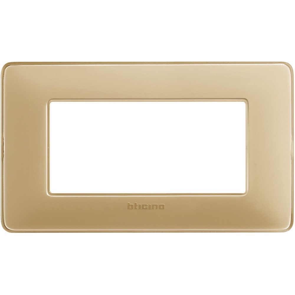 Bticino AM4804CAV Matix Plate 4 Modules, Ivory