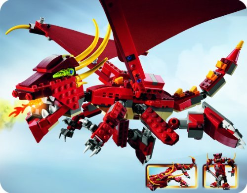 lego creator red dragon