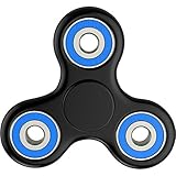 Fidget Spinner Toy - GLE2016 Fidget Toys Hand Spinner Triple Arms with Ceramic Bearing (Blue)