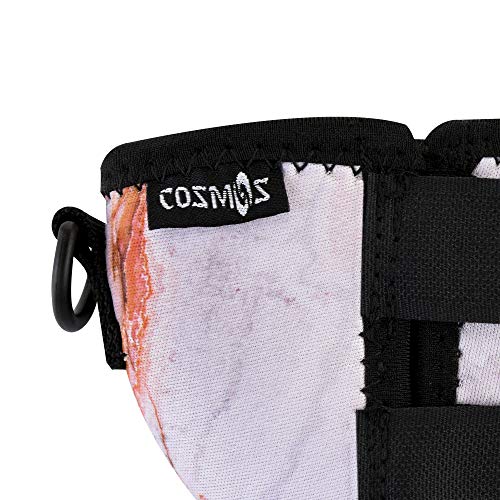 image for CM Hands-free Wine Glass Drink Holder Insulator Neoprene Sleeve with A