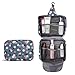 Portable Hanging Toiletry Bag-Travel Organizer Cosmetic Case for Women&Waterproof