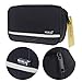 MLMSY Travel Toiletry Bag Cosmetic Organizers with Hanging Hook Use in Hotel,Bathroom(Black)