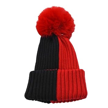childrens red hat and scarf