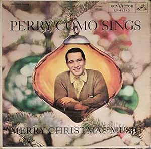 Perry como sings merry christmas music vinyl mono 1956 PERRY COMO - Perry Como Sings Merry Christmas Music - Amazon.com Music