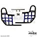 Banshee YFZ 350 Standard Nerf Bars Black Bars w/Blue Net compatible with all years and models Yamaha Banshee 350