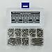 M2.5 Stainless Steel Hex Socket Head Cap Screw Assortment, 7 Size,Pack of 140