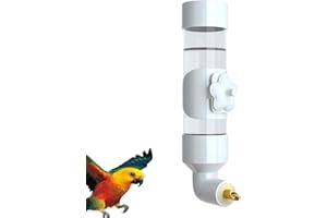 Santdag Bird Water Dispenser, Automatic Parrot Water Bottle, 300ml, Ideal for Birds