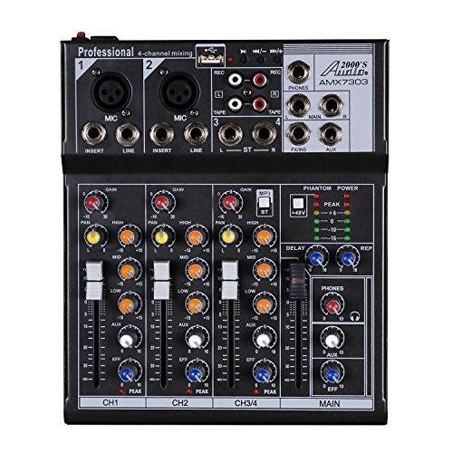 Top 10 Best Dj Mixers 4 Channel Best of 2018 Reviews No Place