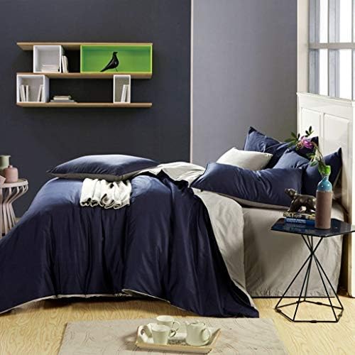 JHLD 4-Piece Duvet Cover, Microfiber Duvet Cover Bed Set, Quality Ultra Silky Soft Premium Bedding Collection-1-220 * 240CM