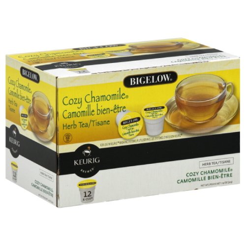 The Tea Supply Bigelow Cozy Chamomile Herb Tea KCup,1ounces (Pack of3