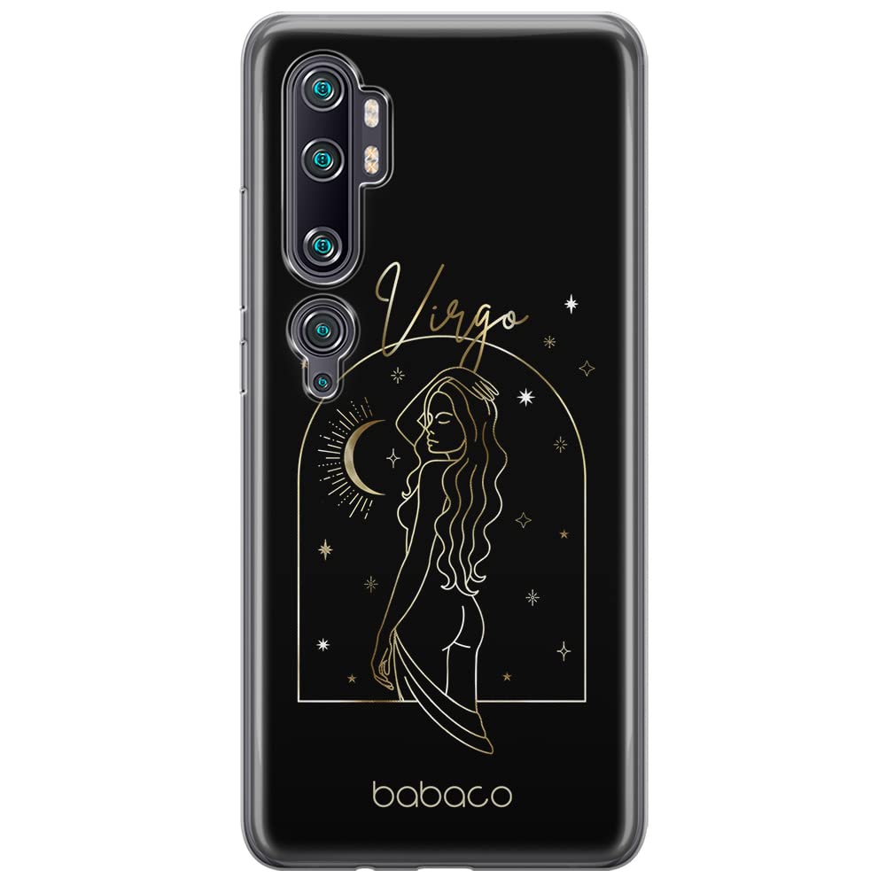 ERT GROUP mobile phone case for Xiaomi MI NOTE 10 / MI NOTE 10 PRO original and officially Licensed Babaco pattern Zodiac Woman 006 optimally adapted to the shape of the mobile phone, case made of TPU