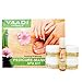 Pedicure Manicure Kit with Grapeseed Extract and Fenugreek Soothing and Relaxing ALL Natural Suitable for All Skin Types and Both for Men and Women - 135 Grams - Vaadi Herbals