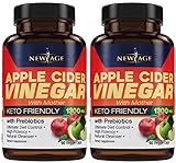 (2-Pack) Apple Cider Vinegar w/Mother Capsules (180 Capsules | 1300 mg) with Prebiotics, Cayenne Pepper for Fast Weight Loss Cleanse, Appetite Suppressant, Bloating Relief