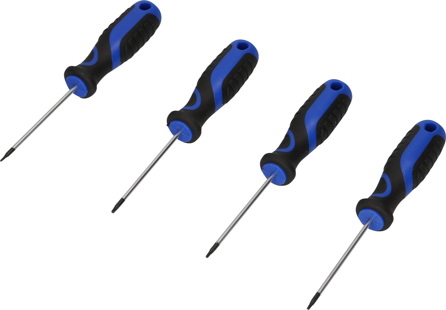 BRILLIANT TOOLS BT034004 Screwdriver Set 4-Piece TX Profile [Powered by KS Tools]