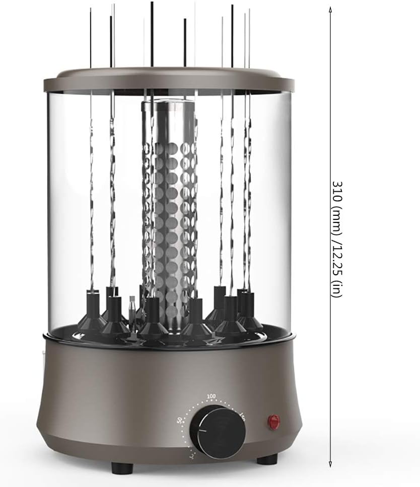 review Nologo DUX-ZW Barbecue Electric Oven,High Temperature Resistance,360° Automatic Rotation Roasting,Not Easy to Wear,Humanized Design,Suitable for Home Kitchen and Outdoor Barbecue,Automatic Adjustment