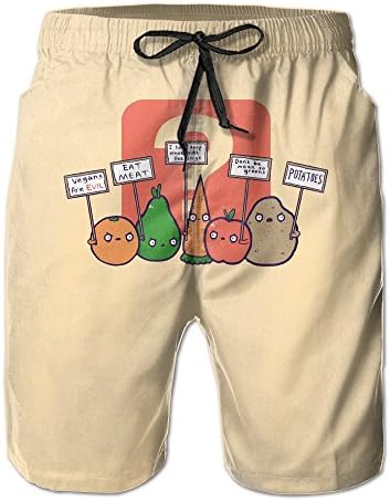 Men I HATE VEGANS Nice Quick-drying Board Shorts