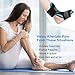 Plantar Fasciitis Night Splint for Sleep Support, Adjustable Dorsal Night Splints Brace -with Arch Supports&Elastic Excecise Band for Effective Relief from Arthritis, Tendonitis, Heel, Arch Foot Pain